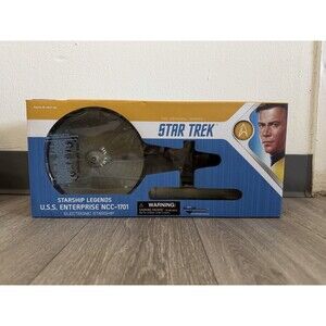 U.S.S. Enterprise NCC-1701 Electronic STAR TREK Art Asylum Diamond Mirror New